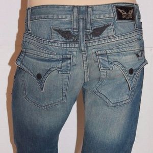 Men ROBIN'S JEAN sz 29 R Pocket Straight Jeans